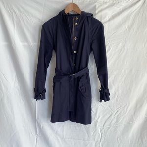 JCrew | Navy Blue Mid-length Jacket
